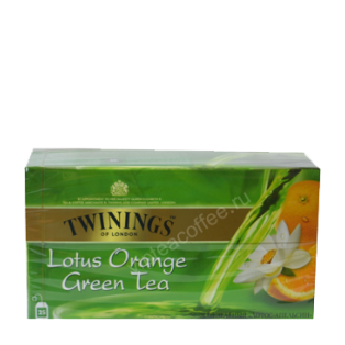 Twinings - Твайнингс чай Зеленый с лотосом