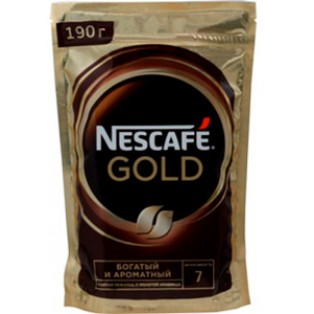 Nescafe Gold 190g НЕСКАФЕ ГОЛД 