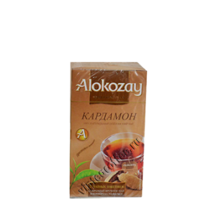 Черный чай Alokozay в пакетиках с кардамоном.