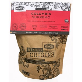 Minges COLOMBIA SUPREMO Кофе в зернах