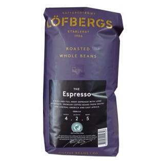 Lofbergs Кофе Эспрессо 1000г