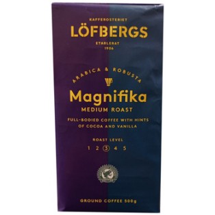 Молотый кофе 500г Lofbergs Lila Magnifika