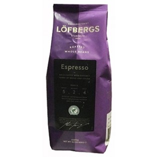 Lofbergs Кофе Эспрессо в зернах