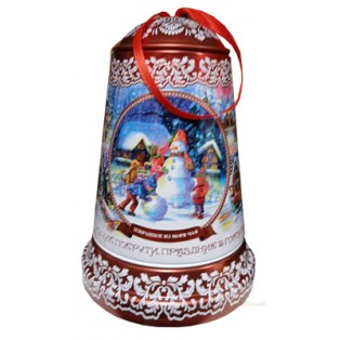 Музыкальный колокольчик - Снеговик 
