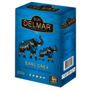 Delmar Earl Grey Чай 200гр с бергамотом