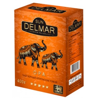 DELMAR OPA 400g Чай крупнолистовой