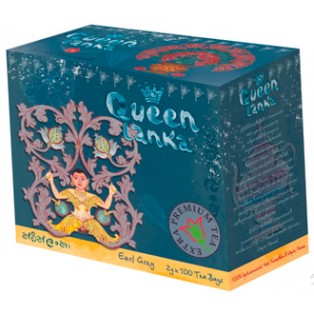 Queen Lanka Earl Grey 100 Tea Bags